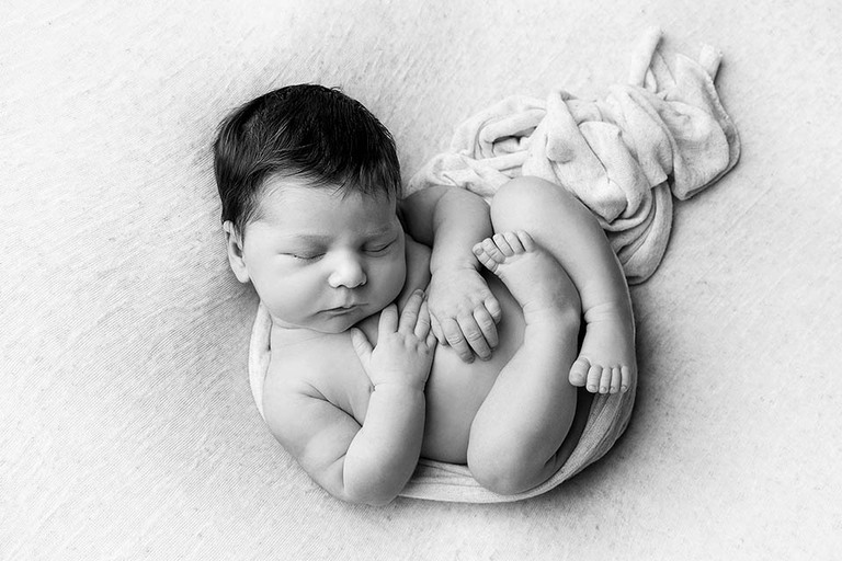 Newborn baby portrait – Northern Beaches session
