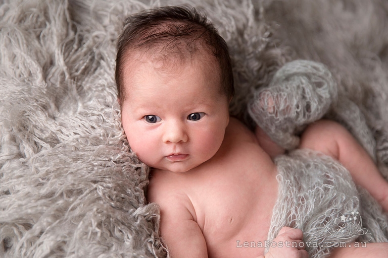 Photographer Sydney - Newborn, baby photography - posed styled professional photos - cute little baby