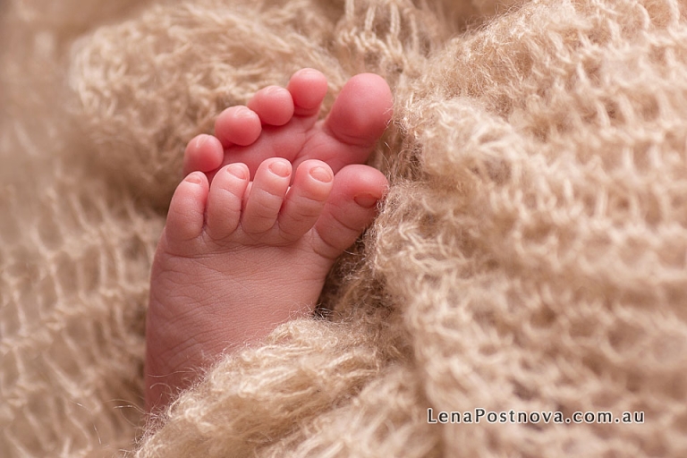newborn feet