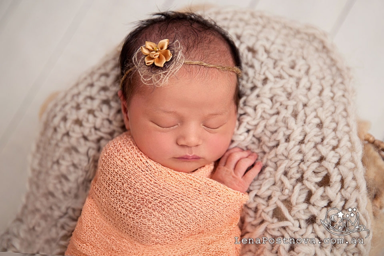Soothing Baby to Sleep - swaddled sleeping newborn baby 