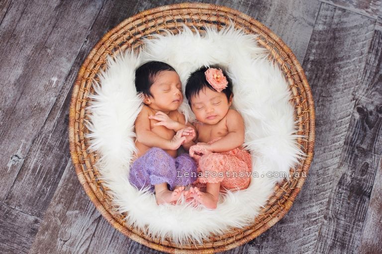 Twin newborn photography Sydney  - Newborn_Photography_Sydney_Newborn_Photographer_Lena_Postnova_Twins_Babies_Shivaani_Yashraaj_1_month_old_001