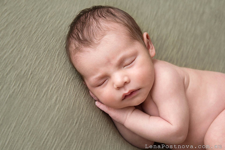 a portrait of a baby