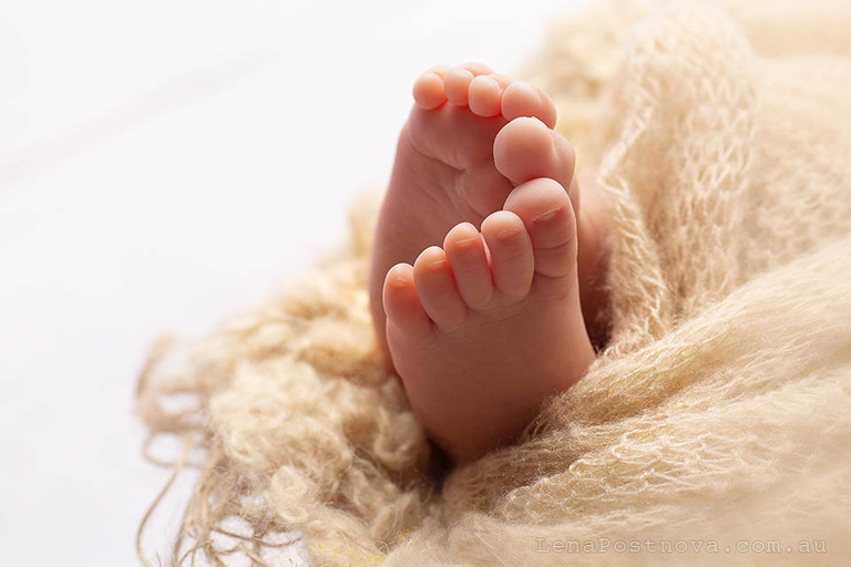 Cute Newborn feet